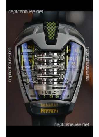 Hublot MP-05 La Ferrari Titanium Casing Hyper Clone Watch 