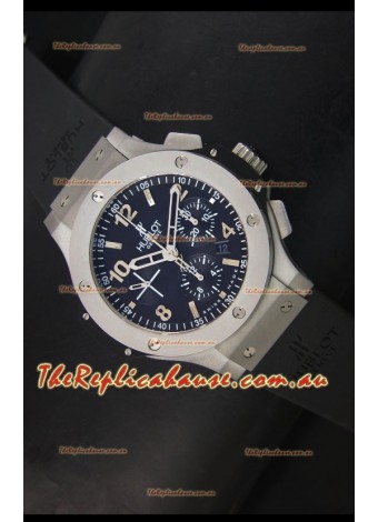 Hublot Big Bang Matte Stainless Steel Case Swiss Replica Watch - 1:1 Mirror Replica