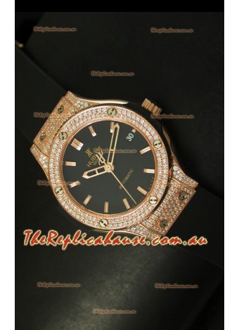 Hublot Classic Fusion 39MM Rose Gold Diamonds Case
