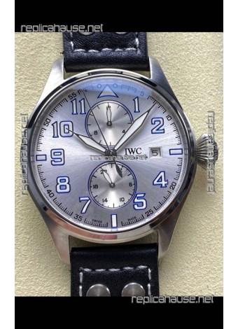 IWC PILOT'S Monopusher Steel Dial Replica Watch  