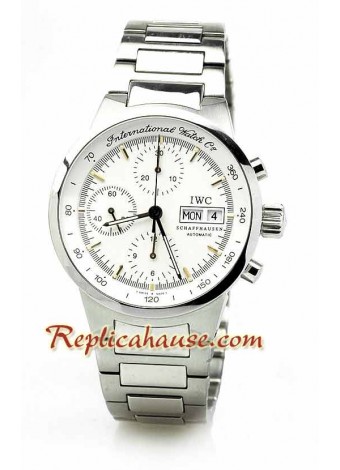 IWC Chronograph Swiss Wristwatch IWC53