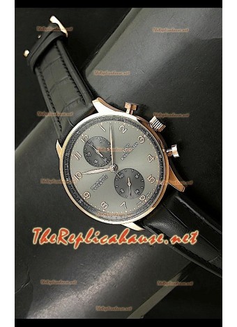 IWC Portuguese Chronograph Swiss Watch in 18K Rose Gold