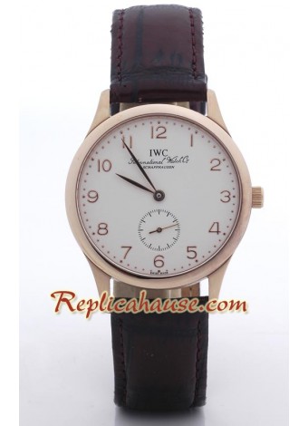 IWC Portuguese F.A Jones Wristwatch IWC133
