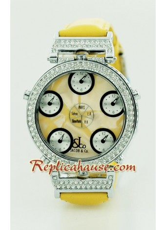 Jacob and Co Double Sided Wristwatch JCB04