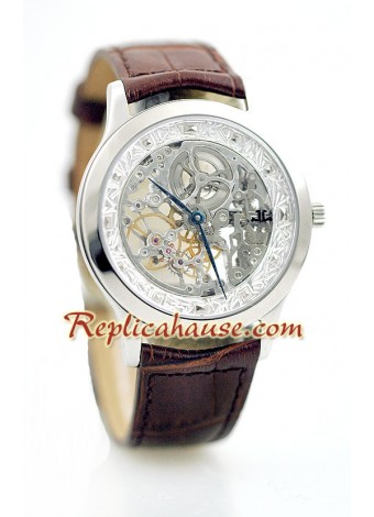 Jaeger LeCoultre Skeleton Swiss Wristwatch JGRLCT04