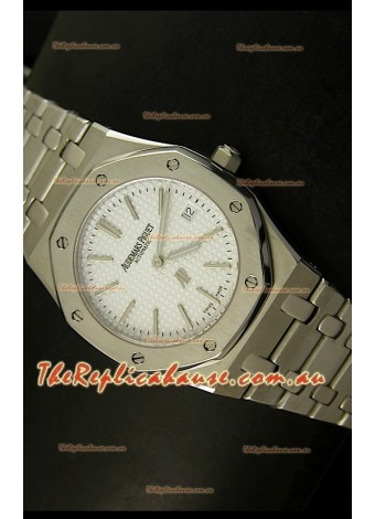 Audemars Piguet Royal Oak Ultra Thin Swiss Replica Watch in White Dial