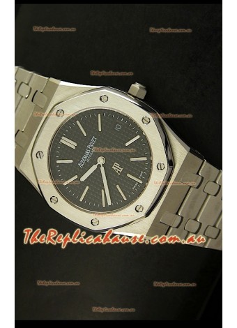 Audemars Piguet Royal Oak Ultra Thin Swiss Replica Watch in Black Dial
