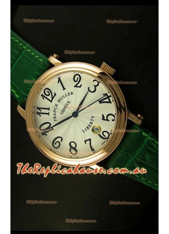 Franck Muller Master of Complications Liberty Japanese Watch in Green Strap
