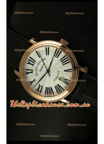 Franck Muller Master of Complications Liberty Japanese Watch Black Strap