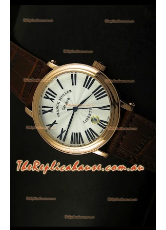 Franck Muller Master of Complications Liberty Japanese Watch in Black Numerals