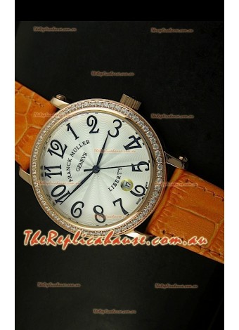 Franck Muller Master of Complications Liberty Japanese Watch in Black Numerals