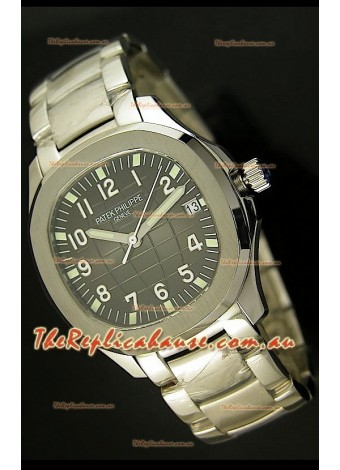 Patek Philippe 5167 Aquanaut Jumbo Swiss Replica Watch - 1:1 Mirror Replica Grey Dial