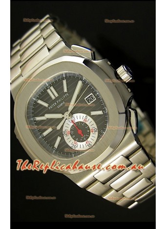 Patek Philippe Nautilus 5980 Chronograph Swiss Replica Watch - 1:1 Mirror Replica