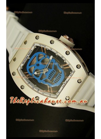 Richard Mille RM052 Skull Tourbillon Swiss Replica Watch Ceramic Case
