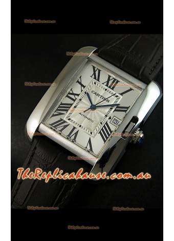 Cartier Tank Swiss Replica Watch 1:1 Mirror Replica Watch - Steel Casing