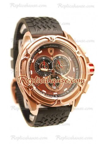Lamborghini Mesh Chronograph Japanese Wristwatch LAMBO02