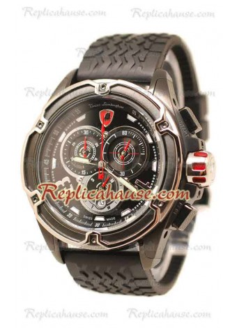 Lamborghini Mesh Chronograph Japanese Wristwatch LAMBO04