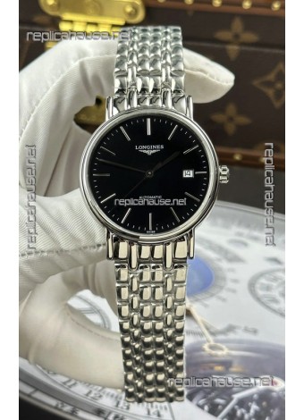 Longines Présence Automatic Black Dial 39MM Super Clone Watch 
