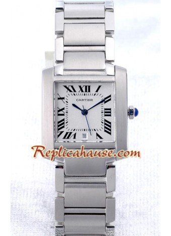 Cartier Tank Francaise Grand Modele Men's CTR244