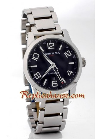 Mont Blanc Timewalker - GMT Wristwatch MBLNC26
