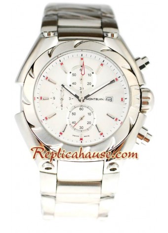 Mont Blanc Sports Chronograph Wristwatch MBLNC07