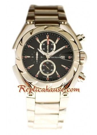 Mont Blanc Sports Chronograph Wristwatch MBLNC08