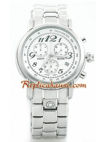 Mont Blanc Star Wristwatch MBLNC22