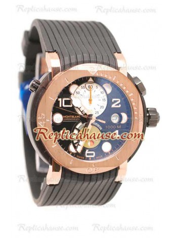 Mont Blanc Sports Chronograph Wristwatch MBLNC13