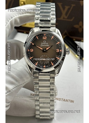 Omega Seamaster Railmaster Brown Dial Super Clone Watch 