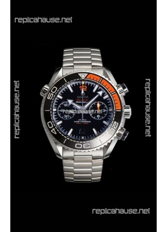 Omega Speedmaster Planet Ocean Black Dial Super Clone Watch 