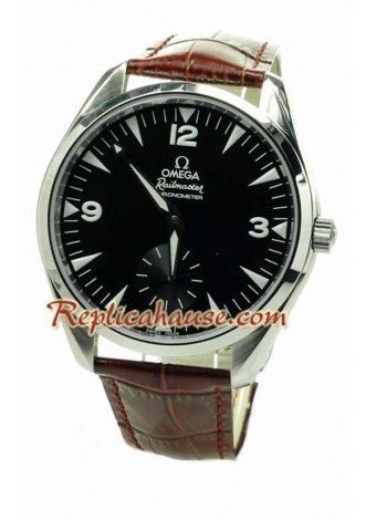 Omega Co-Axial Railmaster Swiss Wristwatch OMEG52