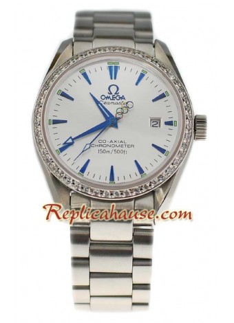 Omega SeaMaster CO AXIAL Swiss Wristwatch OMEG100