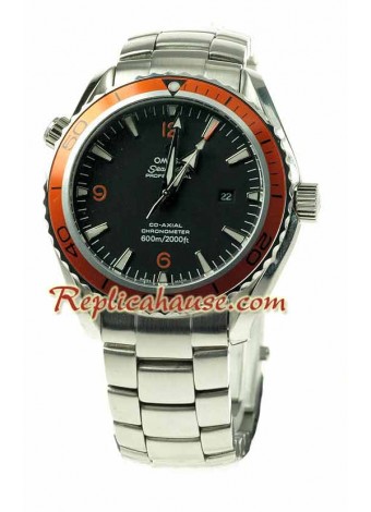Omega Seamaster Planet Ocean Wristwatch - Swiss Structure with Japanese Movement OMEG125