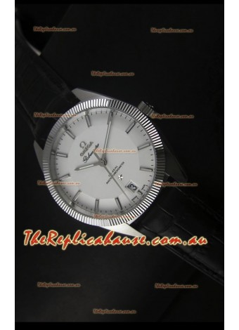 Omega Globemaster Co-Axial Swiss White Dial Stainless Steel - 1:1 Mirror Replica Watch