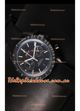 Omega Speedmaster Moon Watch Co-Axial Japanese Replica Watch Black Case Watch