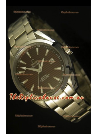 Omega Seamaster Aqua Terra Co-Axial Brown Dial - 1:1 Ultimate Mirror Edition