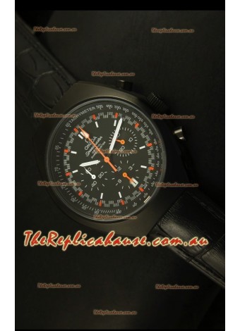 Omega Speedmaster MARK II Co-Axial Chronograph PVD Case Timepiece