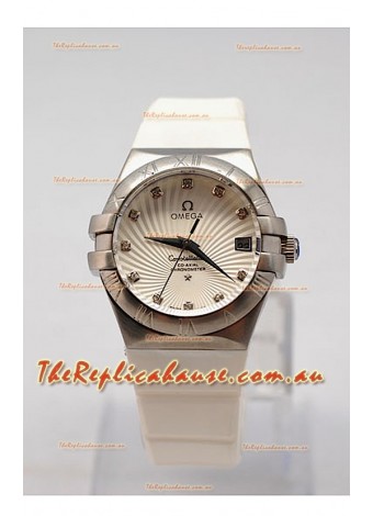 Omega Constellation Ladies Replica Watch - Steel Case - 35MM