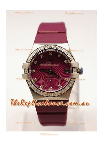 Omega Constellation Ladies Replica Watch - Steel Case - 35MM