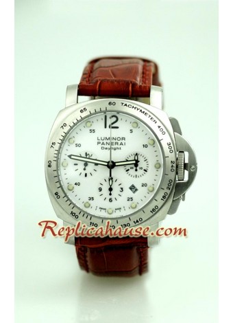 Panerai Luminor Daylight Swiss Wristwatch 2009 Version PNRI26