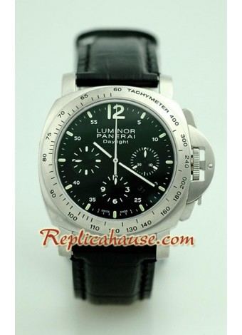 Panerai Luminor Daylight Swiss Wristwatch 2009 Version PNRI25