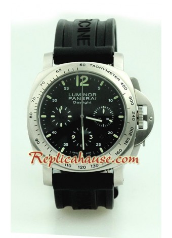 Panerai Luminor Daylight Swiss Wristwatch 2009 Edition PNRI29