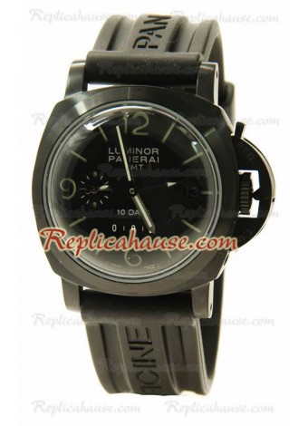 Panerai Luminor GMT 10 Days Swiss Wristwatch PNRI33