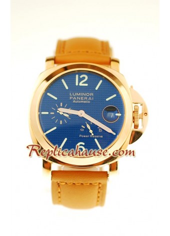 Panerai Luminor Marina Power Reserve Wristwatch PNRI52