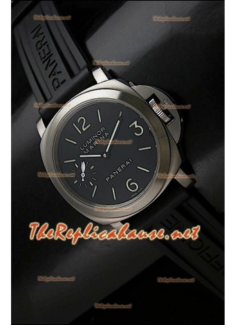 Panerai Luminor Marina PAM177 Titanium Swiss watch Rubber Strap