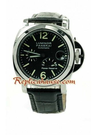 Panerai Luminor Power Reserve Regetta Japanese Movement Wristwatch PNRI73