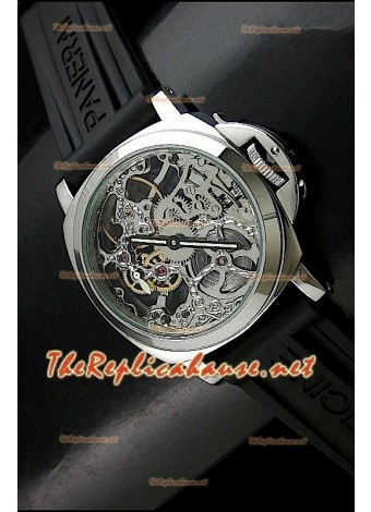 Panerai Luminor Marina Skeleton Dial Swiss Replica Watch