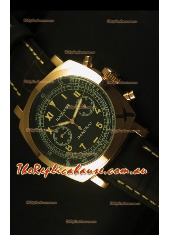 Panerai Radiomir PAM519 1940 Chronograph Rose Gold Timepiece
