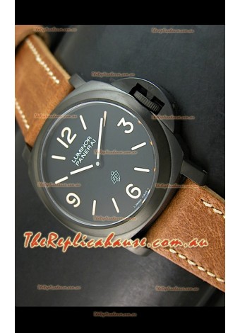 Panerai Luminor PAM360 PVD Swiss Replica Watch SuperLume Dial