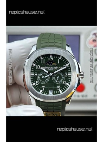 Patek Philippe Aquanaut 5261 Green Dial Swiss Replica Watch